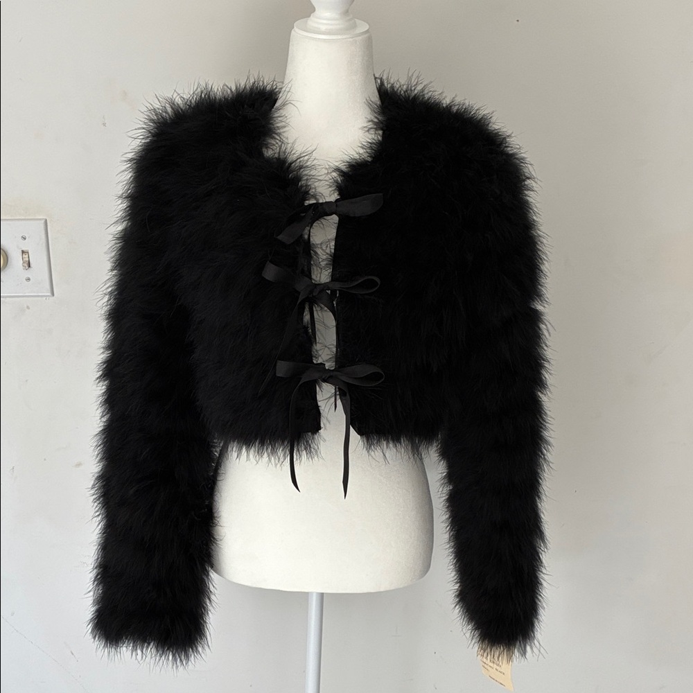 Lapis Feather Jacket/Overcoat